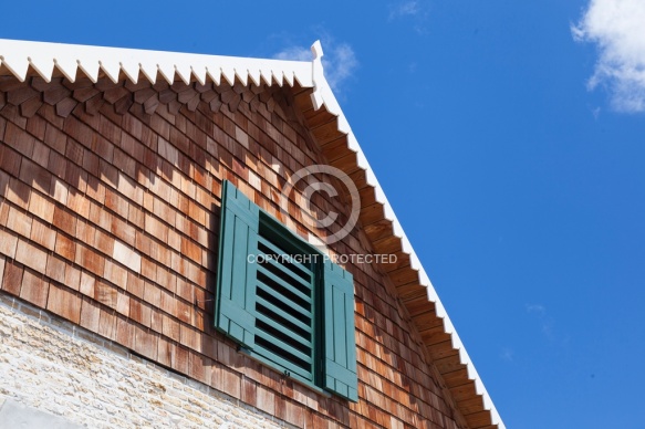 Gingerbread on roof
